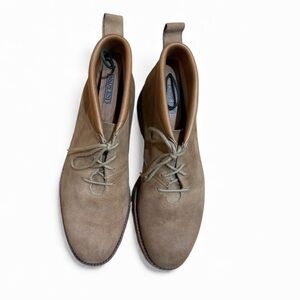 Willis and Geiger, Brothel Creeper Boot - Brown, size 8.5, vintage, EUC